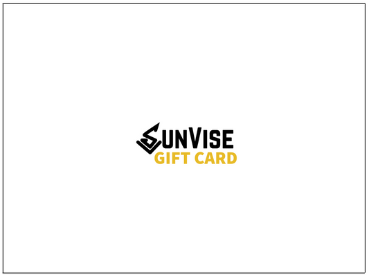 Sunvise gift card